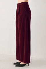 COY CHARM VELVET PANTS - Flying Tomato - Flyclothing LLC