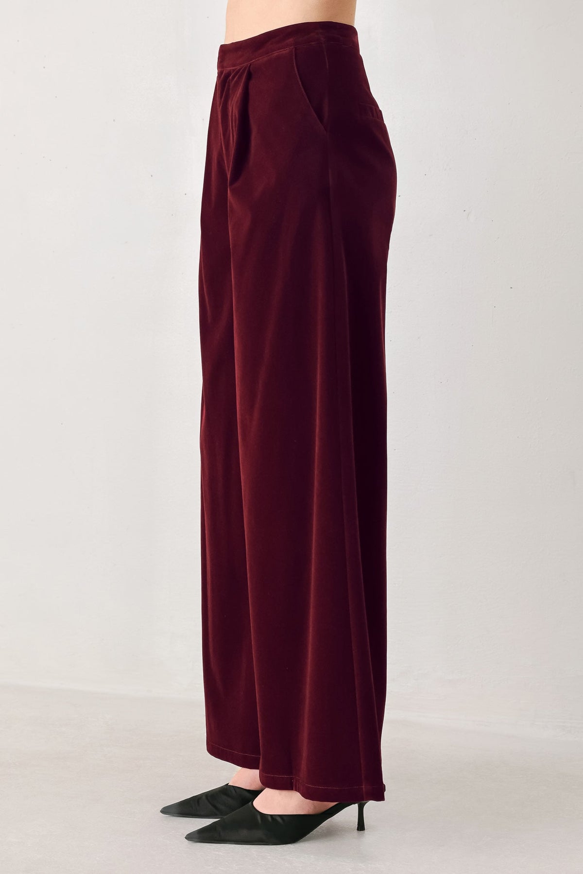 COY CHARM VELVET PANTS - Flying Tomato - Flyclothing LLC