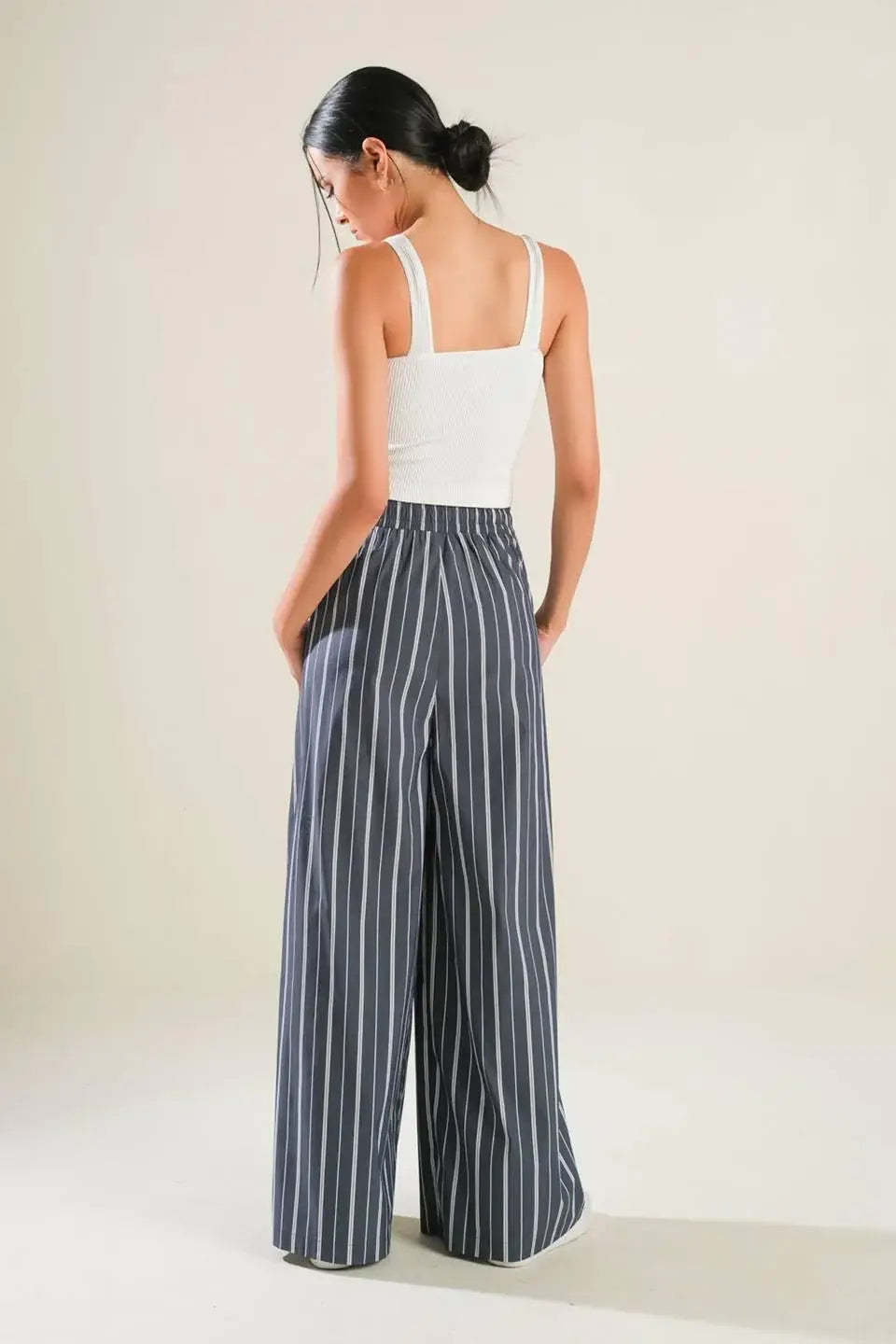 BEHIND THE GRIN WOVEN PANTS - Flying Tomato - Flyclothing LLC