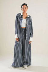 BEHIND THE GRIN WOVEN PANTS - Flying Tomato - Flyclothing LLC