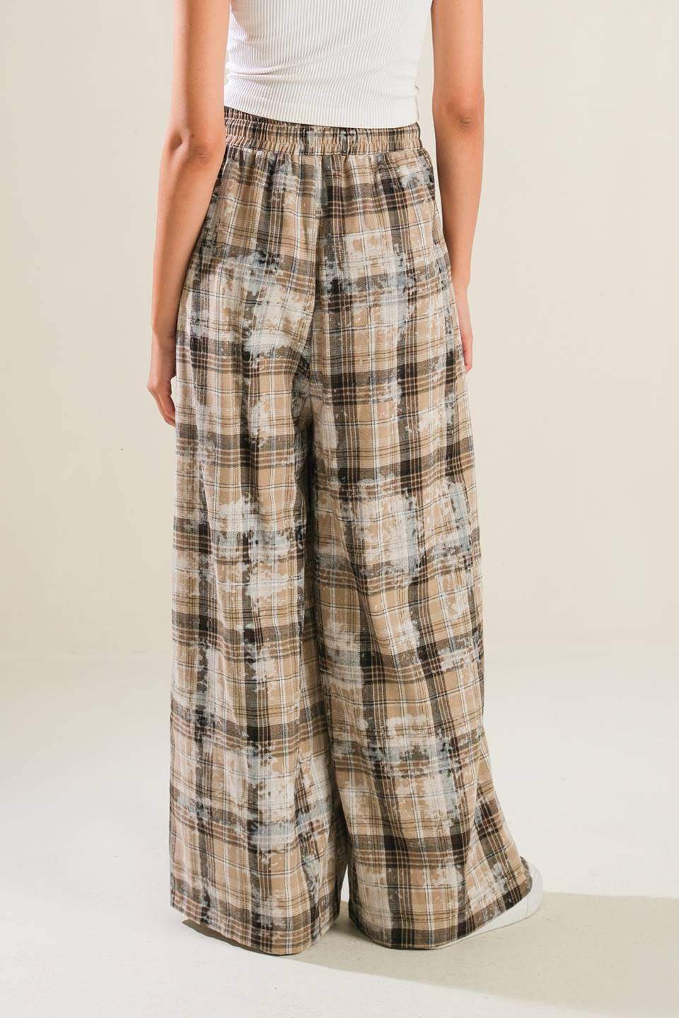 TIMELESS CHARM WOVEN PANTS - Flying Tomato - Flyclothing LLC