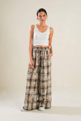 TIMELESS CHARM WOVEN PANTS - Flying Tomato - Flyclothing LLC