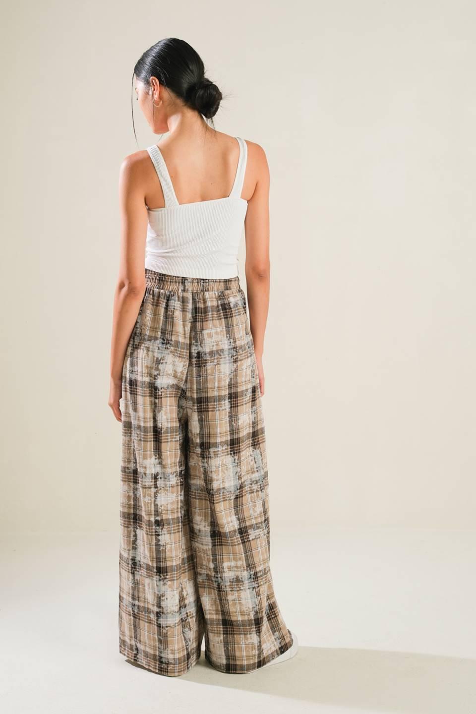 TIMELESS CHARM WOVEN PANTS - Flying Tomato - Flyclothing LLC