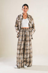 TIMELESS CHARM WOVEN PANTS - Flying Tomato - Flyclothing LLC