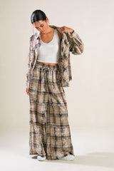 TIMELESS CHARM WOVEN PANTS - Flying Tomato - Flyclothing LLC