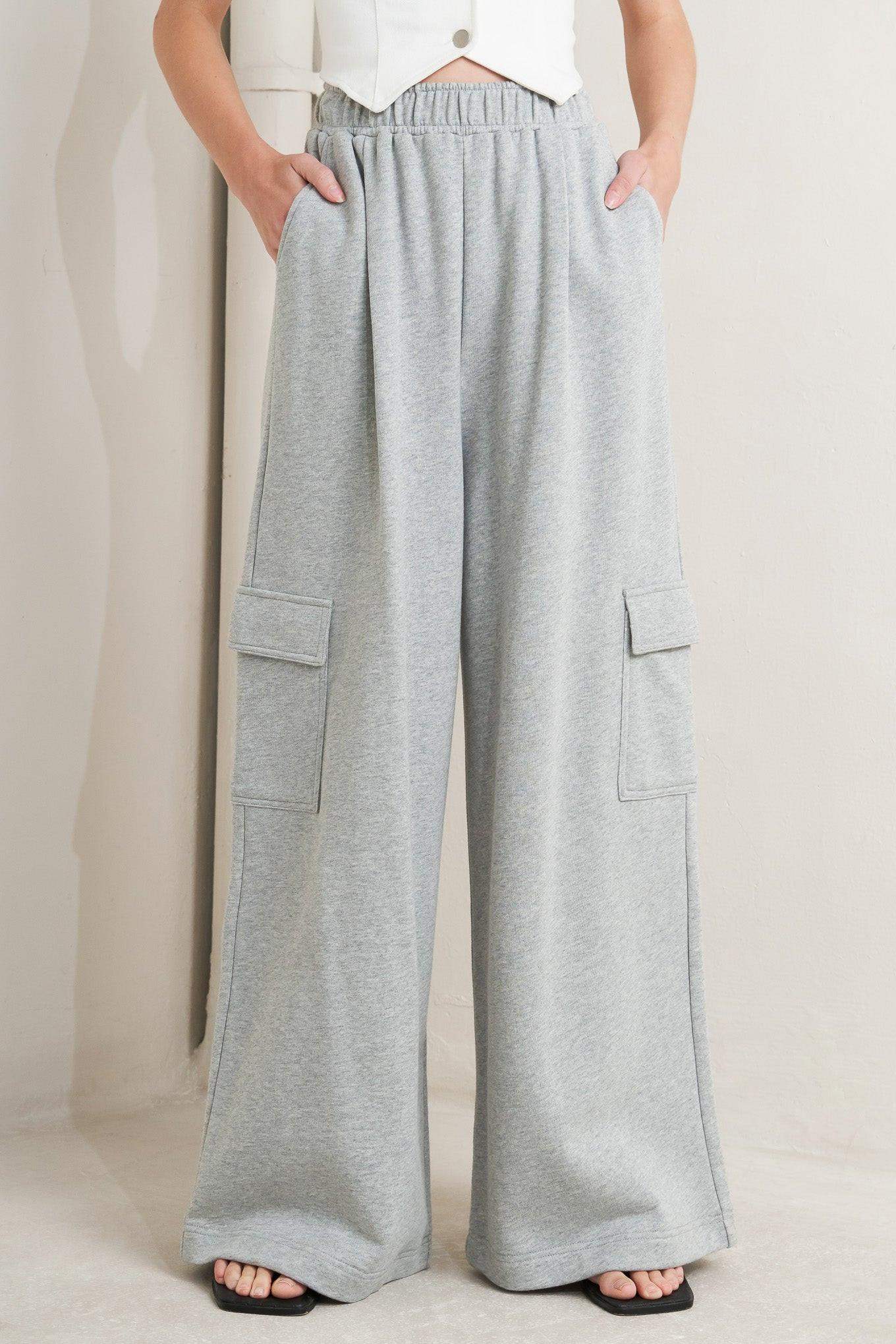 CROSS YOUR MIND KNIT PANTS - Flying Tomato - Flyclothing LLC
