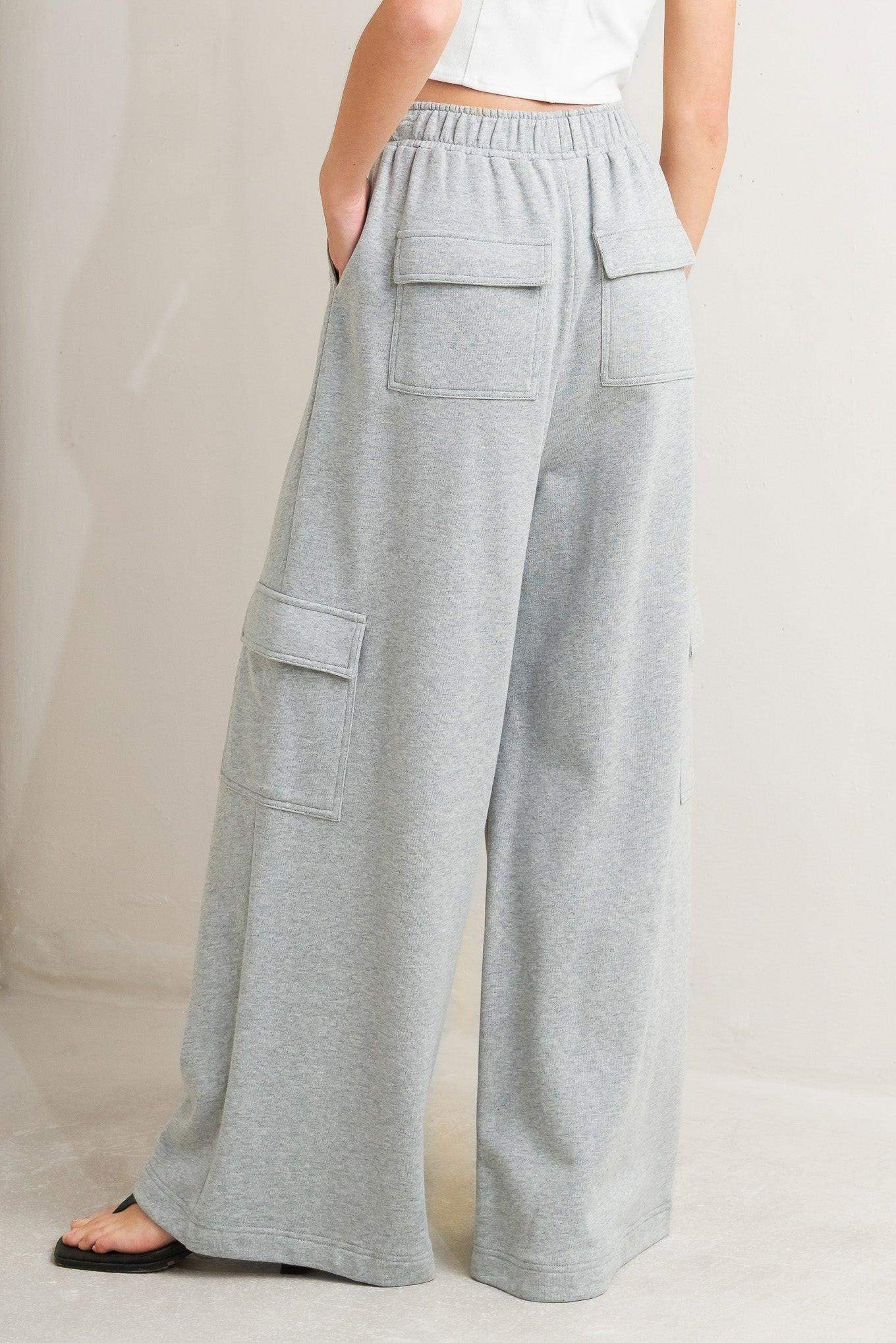 CROSS YOUR MIND KNIT PANTS - Flying Tomato - Flyclothing LLC