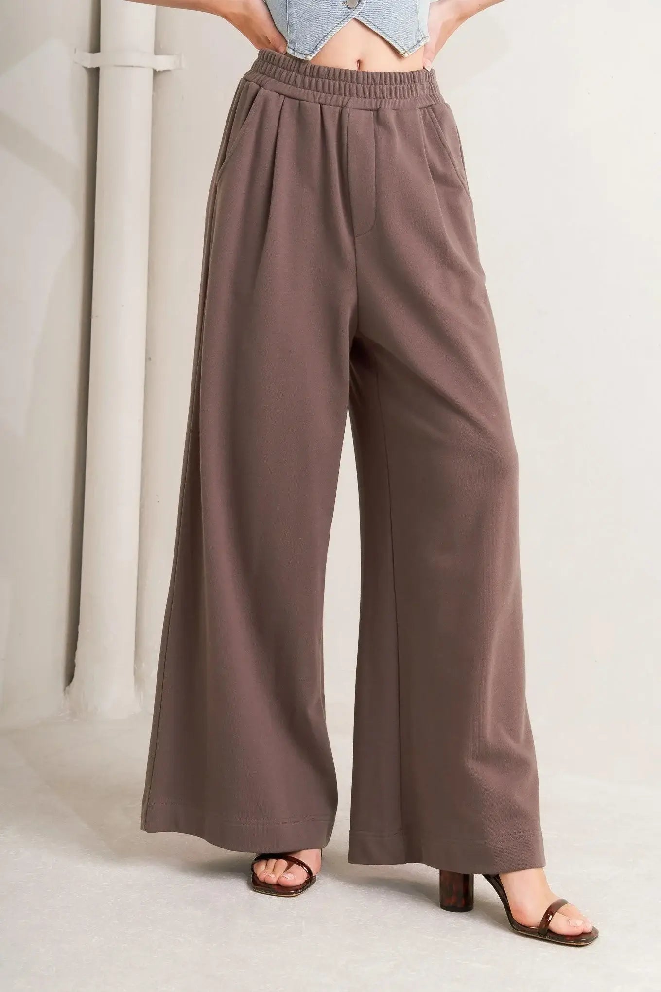 IN TOO DEEP KNIT PANTS - Flying Tomato - Flyclothing LLC