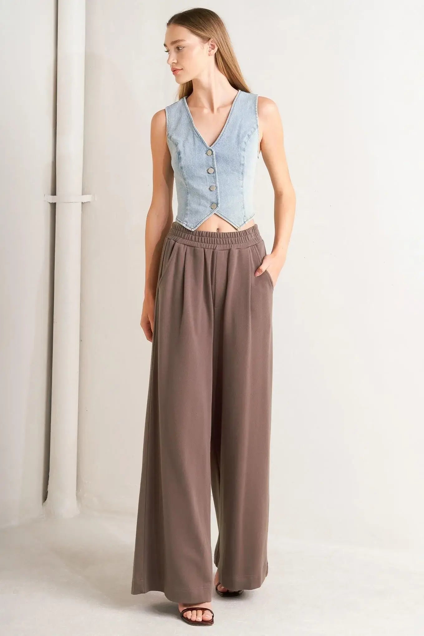 IN TOO DEEP KNIT PANTS - Flying Tomato - Flyclothing LLC