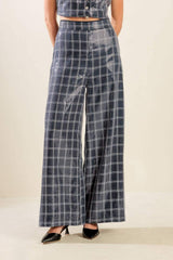 TRAVELING FAR NAVY SEQUIN PANTS - Flying Tomato - Flyclothing LLC