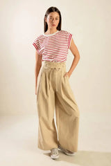 FINALLY OVER WOVEN PANTS - Flying Tomato - Flyclothing LLC