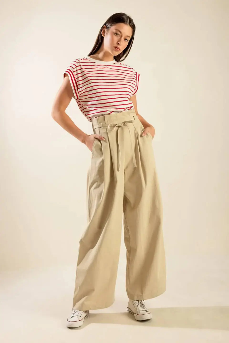 FINALLY OVER WOVEN PANTS - Flying Tomato - Flyclothing LLC