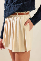 ONLY IN MY HEART WOVEN SKORT - Flying Tomato - Flyclothing LLC