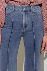A PLACE TO BE STRETCH DENIM PANTS - Flying Tomato - Flyclothing LLC