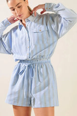HOLD ME CLOSE WOVEN ROMPER - Flying Tomato - Flyclothing LLC