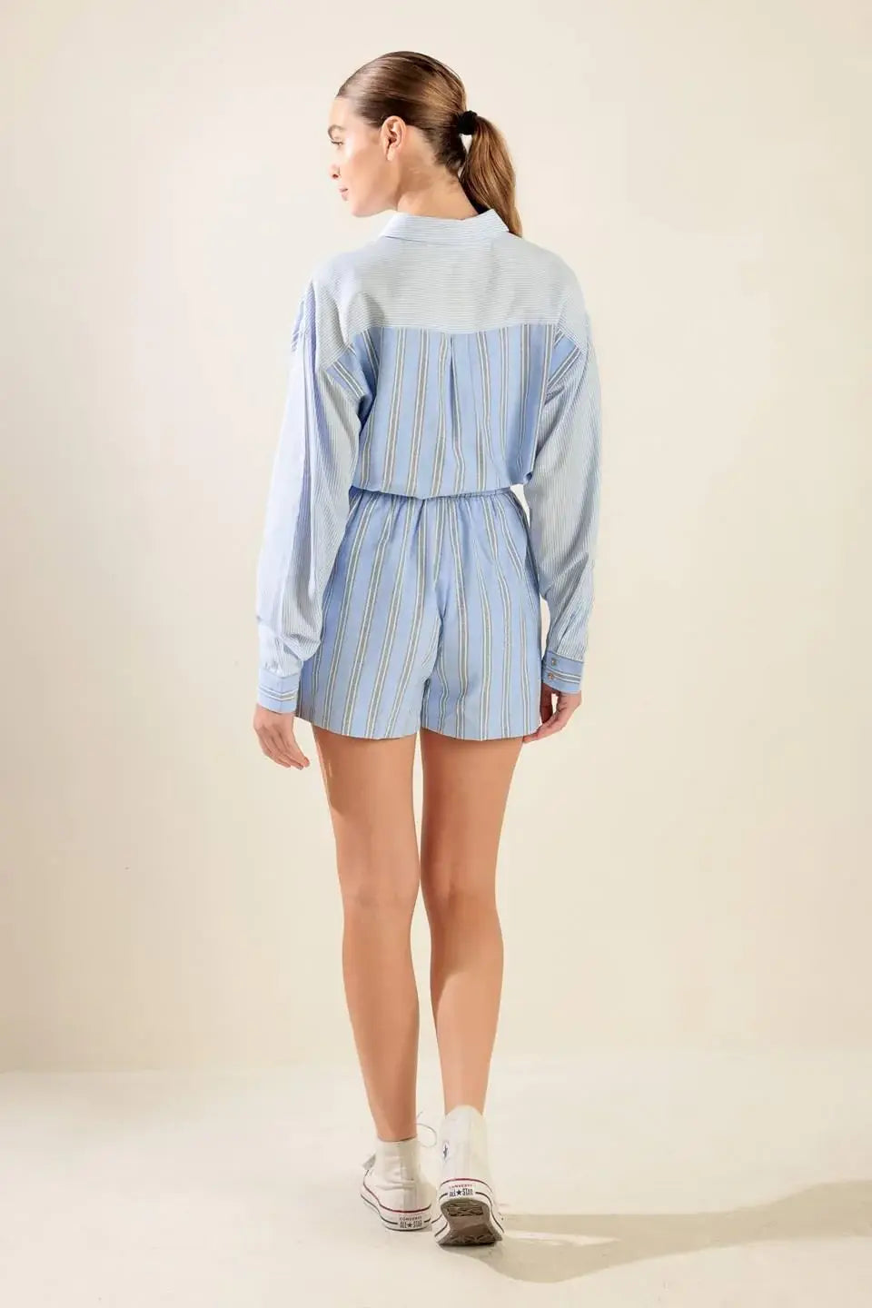 HOLD ME CLOSE WOVEN ROMPER - Flying Tomato - Flyclothing LLC