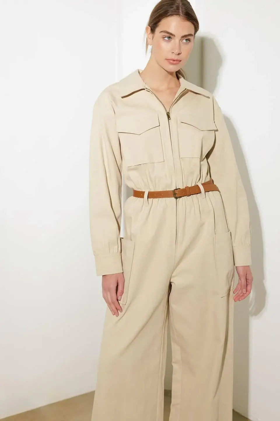 WHEN IT HAPPENS WOVEN JUMPSUIT - Flying Tomato - Flyclothing LLC