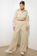 WHEN IT HAPPENS WOVEN JUMPSUIT - Flying Tomato - Flyclothing LLC