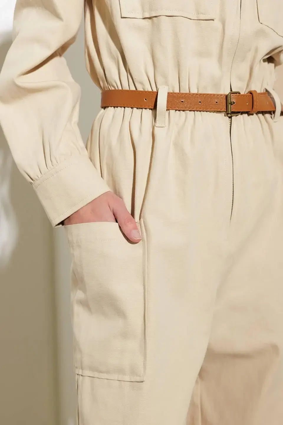 WHEN IT HAPPENS WOVEN JUMPSUIT - Flying Tomato - Flyclothing LLC