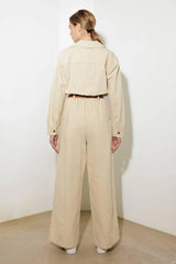 WHEN IT HAPPENS WOVEN JUMPSUIT - Flying Tomato - Flyclothing LLC