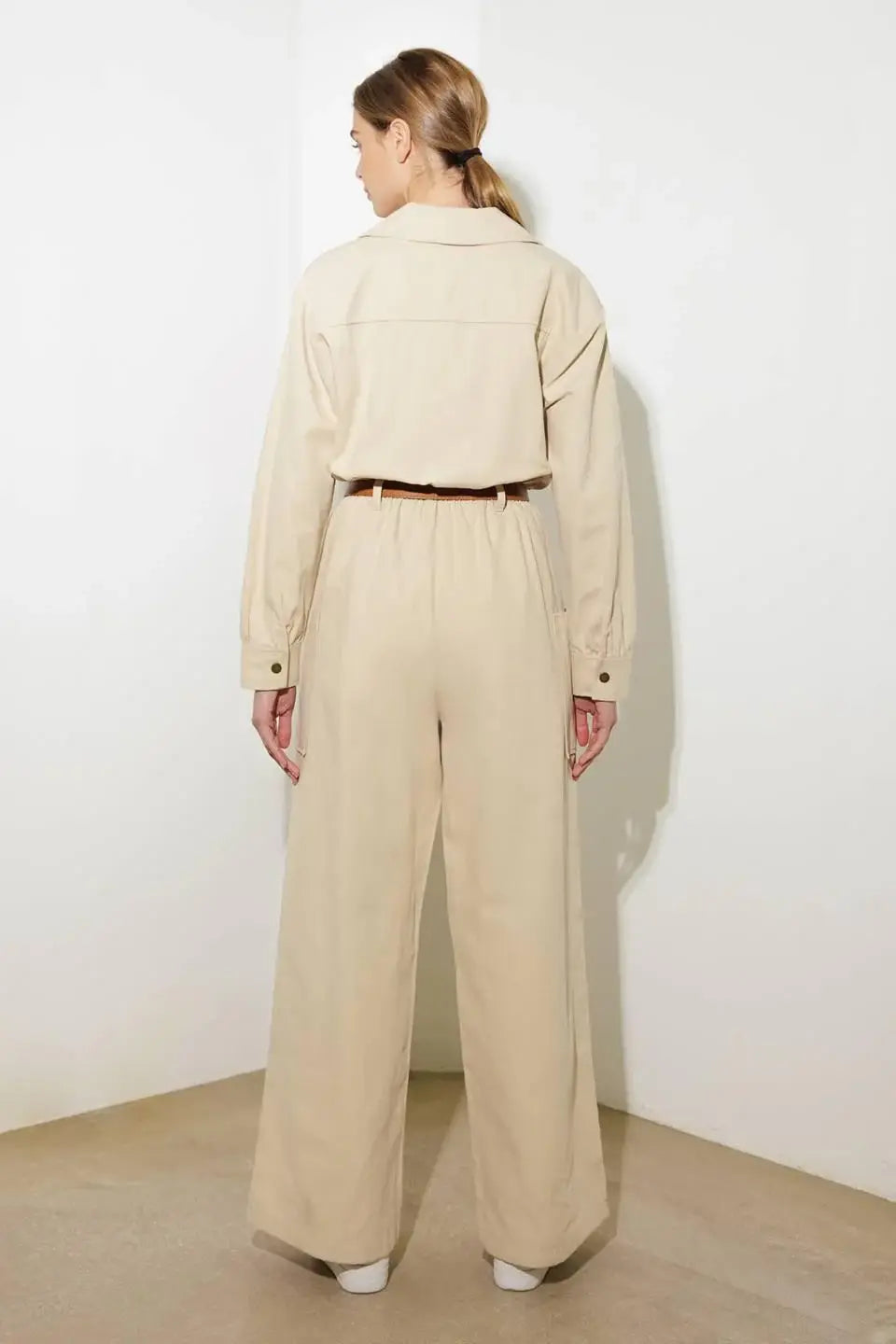WHEN IT HAPPENS WOVEN JUMPSUIT - Flying Tomato - Flyclothing LLC