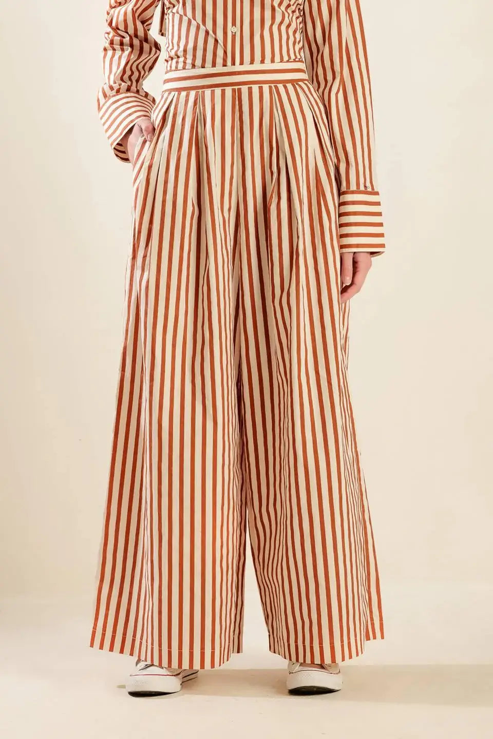 PIECES OF MY HEART WOVEN PANTS - Flying Tomato - Flyclothing LLC