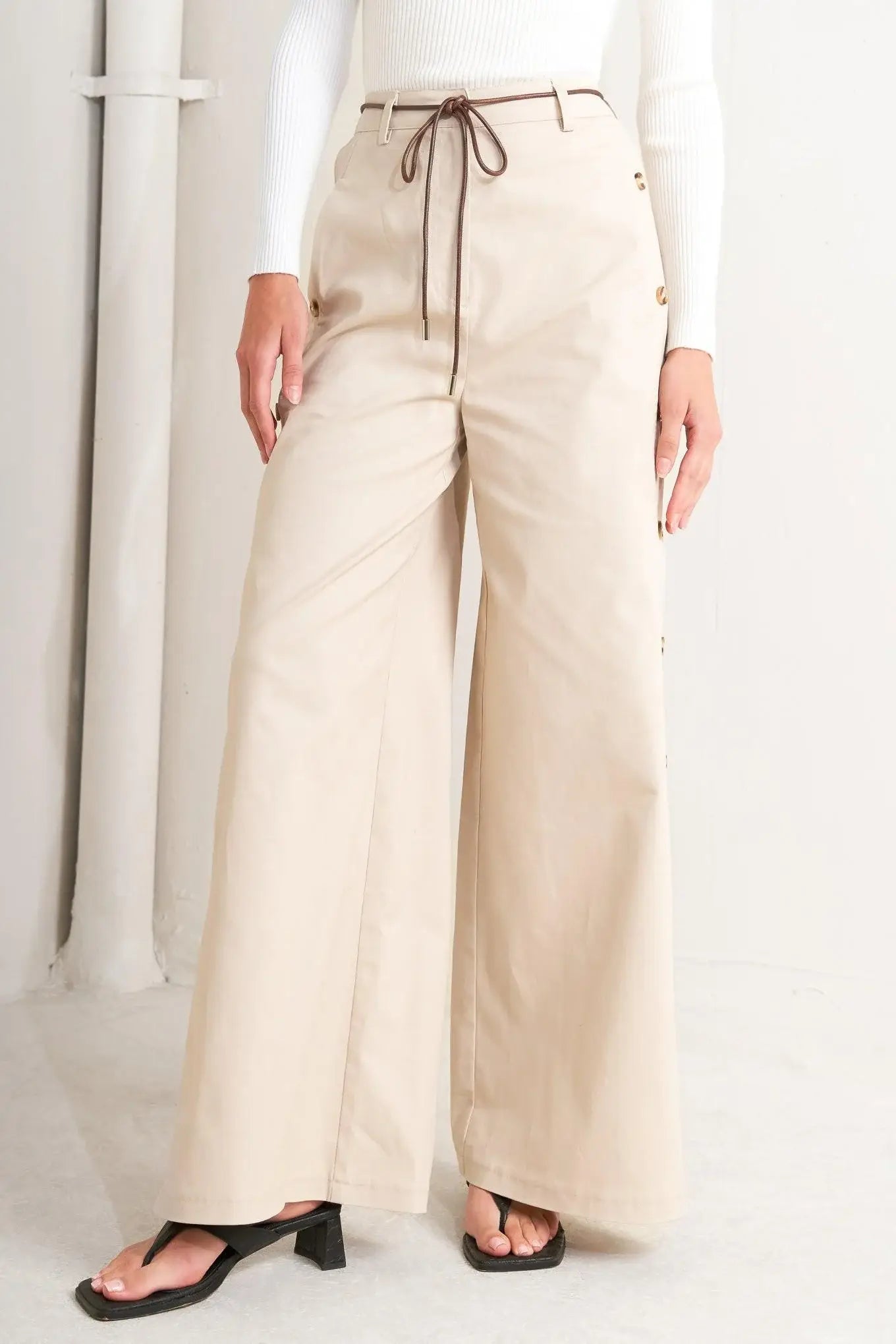 CONTEMPORARY EDGE WOVEN PANTS - Flying Tomato - Flyclothing LLC