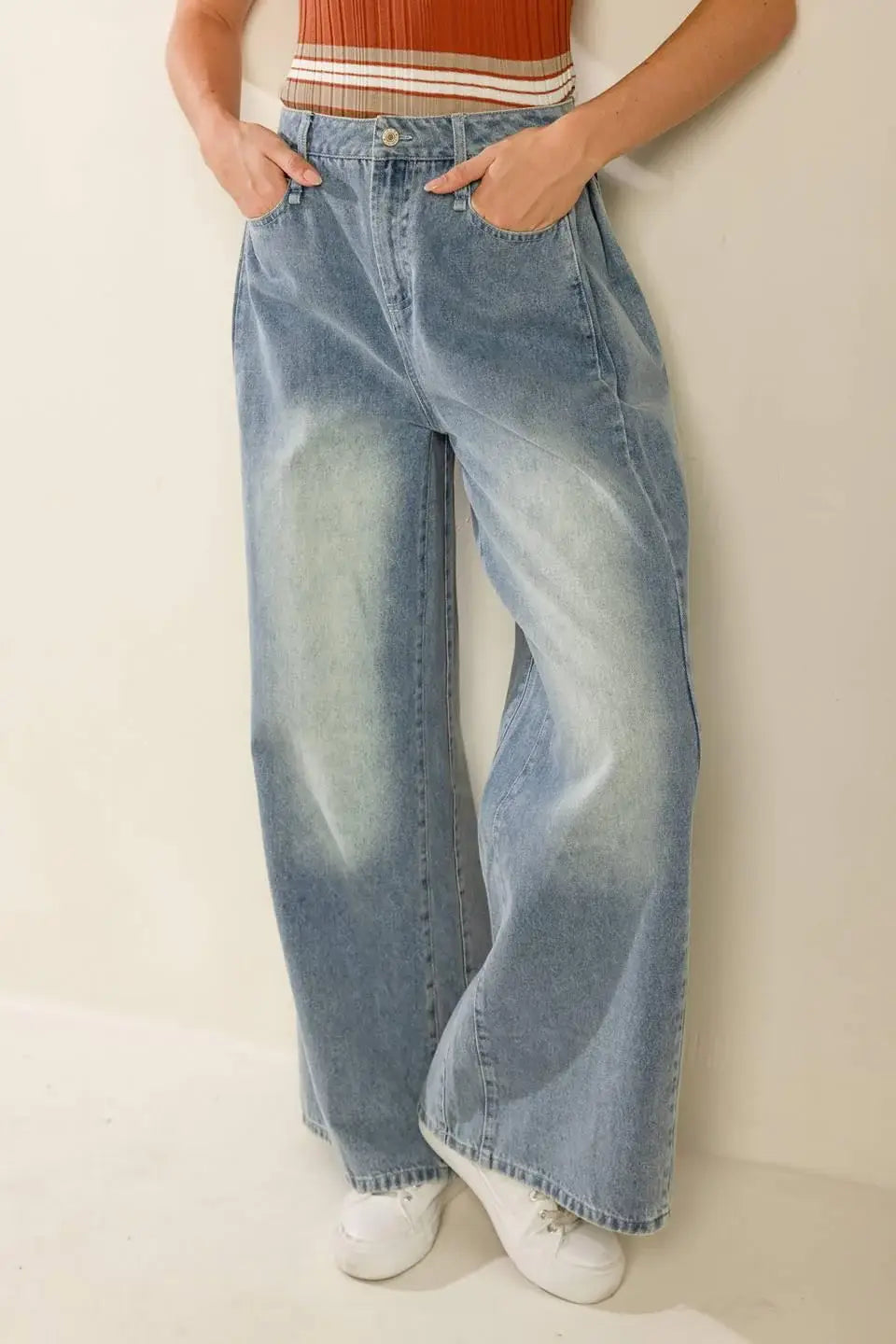 HIGH STAKES DENIM PANTS - Flying Tomato - Flyclothing LLC