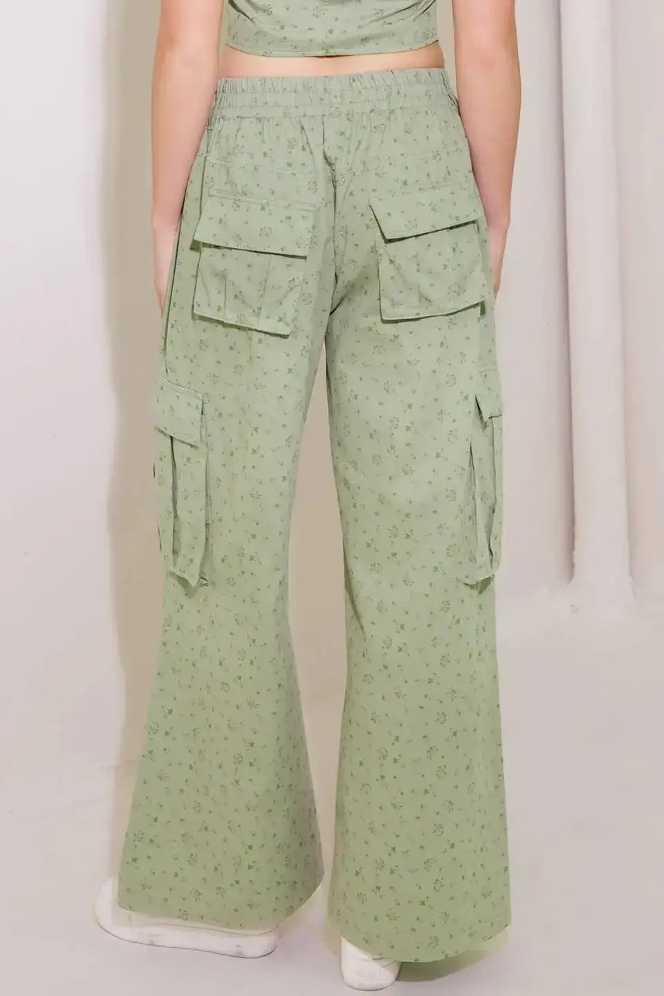 DRIFTING CURRENTS OLIVE WOVEN PANTS - Flying Tomato - Flyclothing LLC