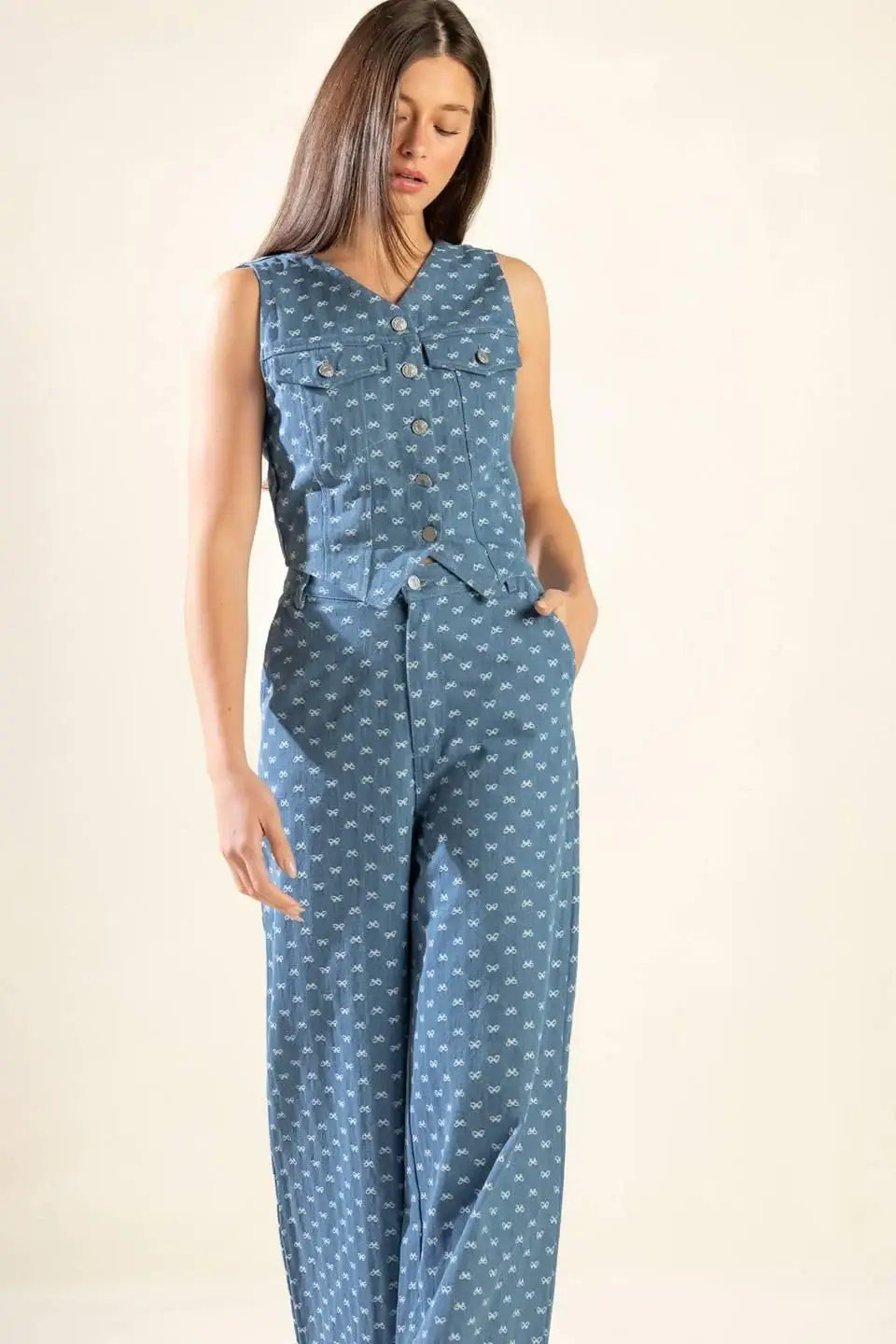 MIMOSA MORNING WOVEN PANTS - Flying Tomato - Flyclothing LLC