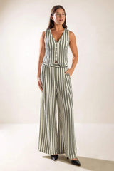 IN THE QUIET SHADE WOVEN PANTS - Flying Tomato - Flyclothing LLC
