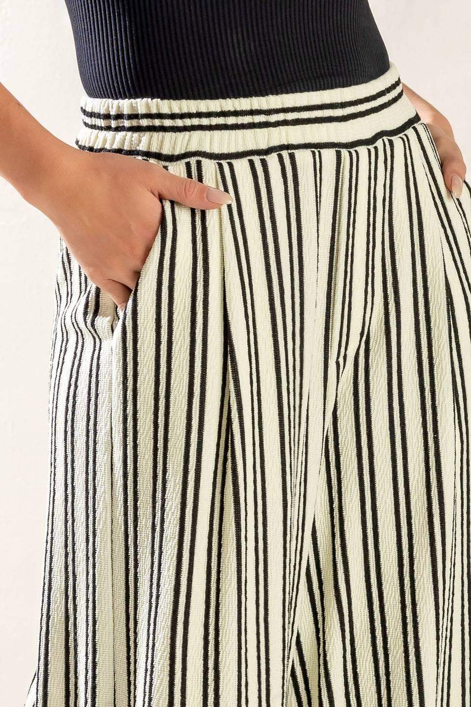 IN THE QUIET SHADE WOVEN PANTS - Flying Tomato - Flyclothing LLC