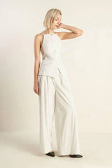 LEAD THE WAY WOVEN SEESUCKER PANTS - Flying Tomato - Flyclothing LLC