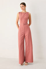 PRETTY MOMENT WOVEN JUMPSUIT
