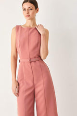 PRETTY MOMENT WOVEN JUMPSUIT - Flying Tomato - Flyclothing LLC