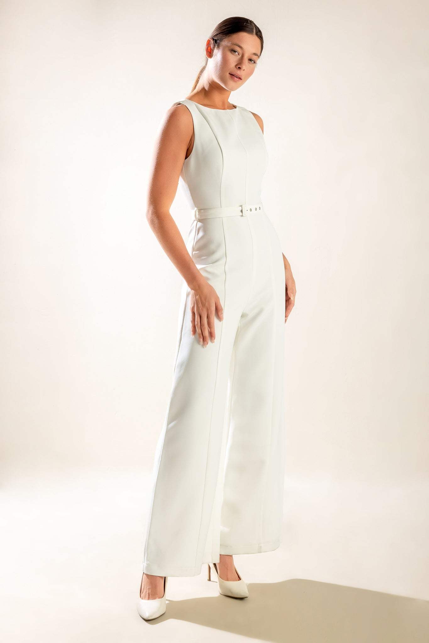 PRETTY MOMENT WOVEN JUMPSUIT - Flying Tomato - Flyclothing LLC