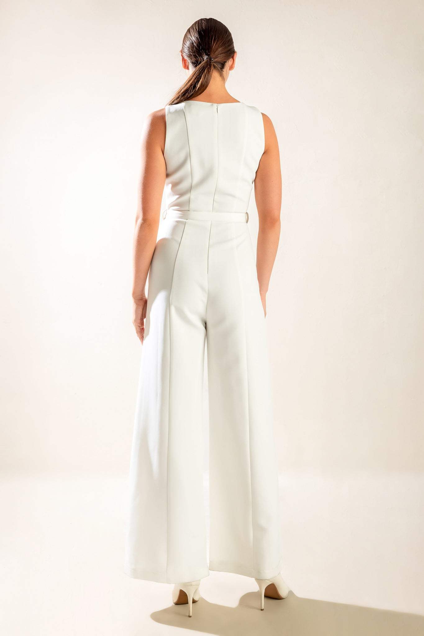 PRETTY MOMENT WOVEN JUMPSUIT - Flying Tomato - Flyclothing LLC