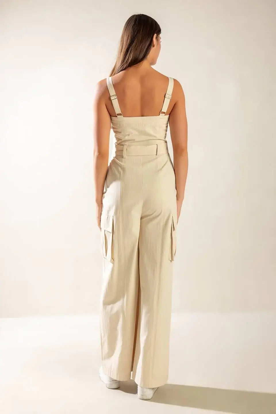 LOVE SOMEBODY WOVEN JUMPSUIT - Flying Tomato - Flyclothing LLC