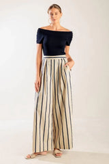 HERE AND NOW WOVEN PANTS - Flying Tomato - Flyclothing LLC