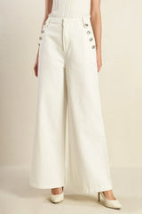 DELICATE HUE WOVEN PANTS - Flying Tomato - Flyclothing LLC