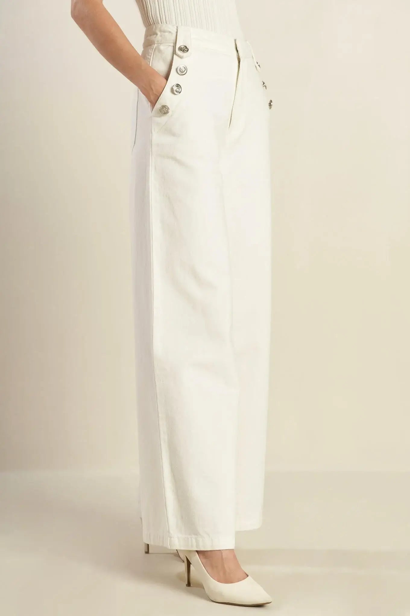 DELICATE HUE WOVEN PANTS - Flying Tomato - Flyclothing LLC