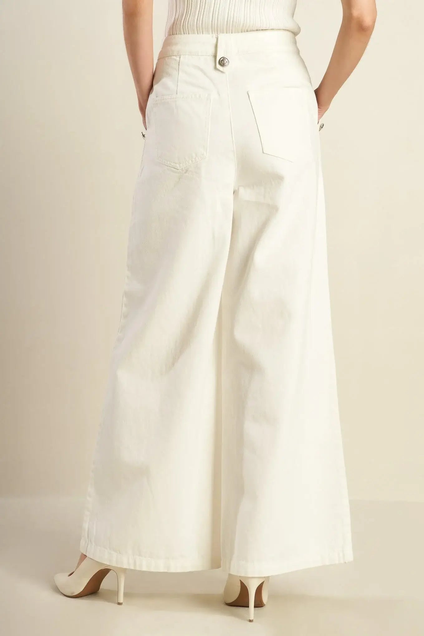 DELICATE HUE WOVEN PANTS - Flying Tomato - Flyclothing LLC