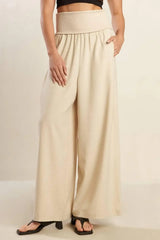 GO WITH GRACE WOVEN PANTS - Flying Tomato - Flyclothing LLC