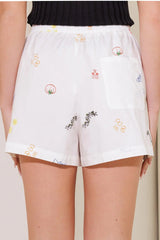 AFTER HOURS WHITE WOVEN SHORTS - Flying Tomato - Flyclothing LLC