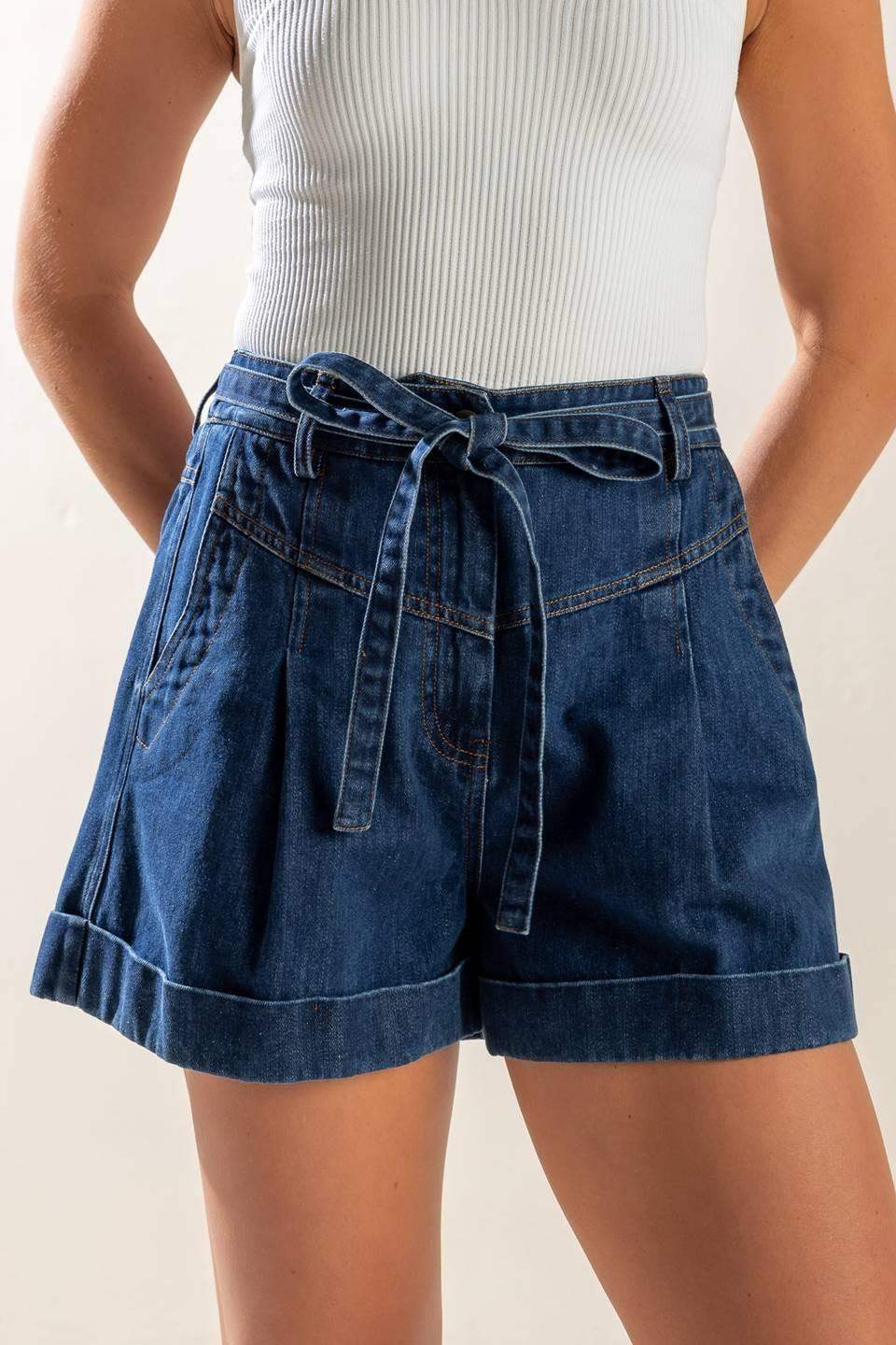 WALK IN THE PARK DENIM SHORTS - Flying Tomato - Flyclothing LLC