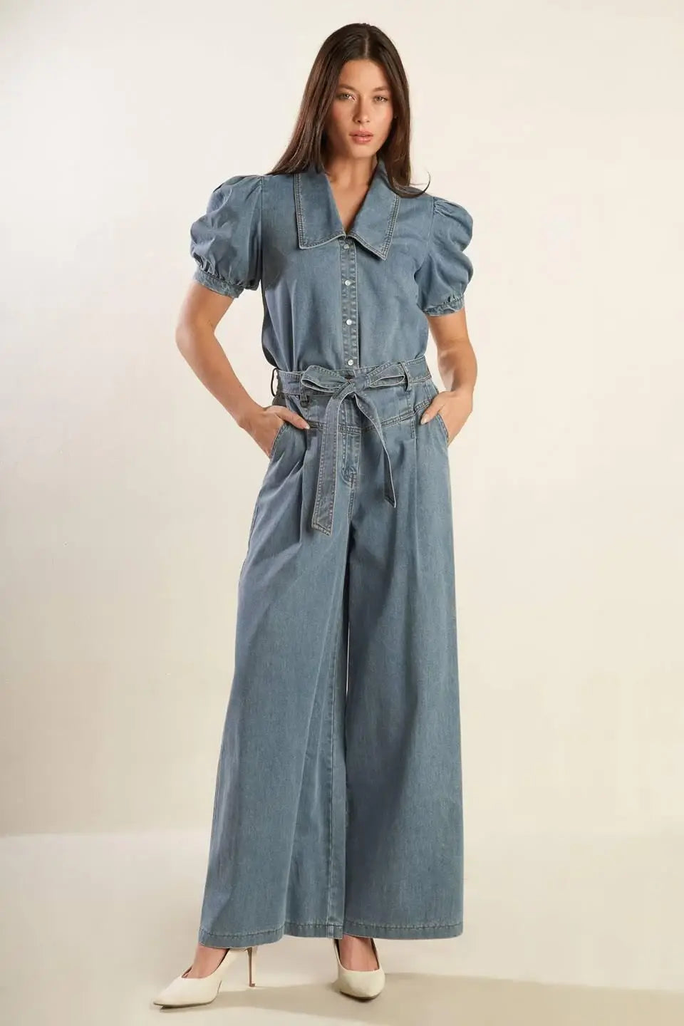 WONDERING WHY LIGHT DENIM PANTS - Flying Tomato - Flyclothing LLC