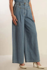 WONDERING WHY LIGHT DENIM PANTS - Flying Tomato - Flyclothing LLC