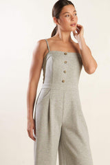 THE SECRET OF US KNIT JUMPSUIT - Flying Tomato - Flyclothing LLC