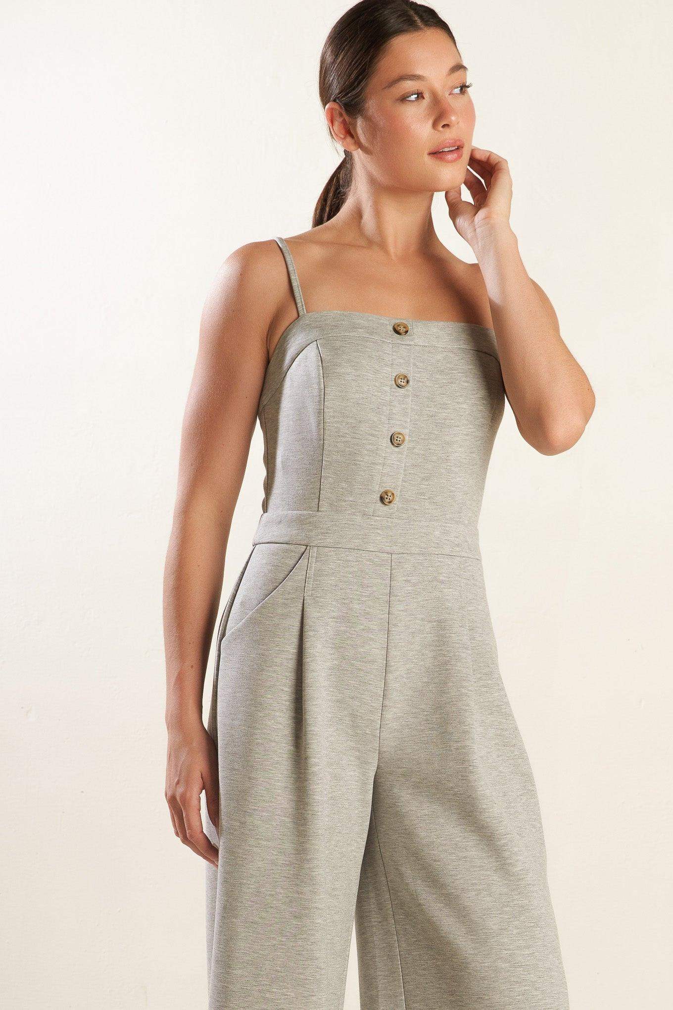 THE SECRET OF US KNIT JUMPSUIT - Flying Tomato - Flyclothing LLC