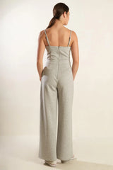 THE SECRET OF US KNIT JUMPSUIT - Flying Tomato - Flyclothing LLC